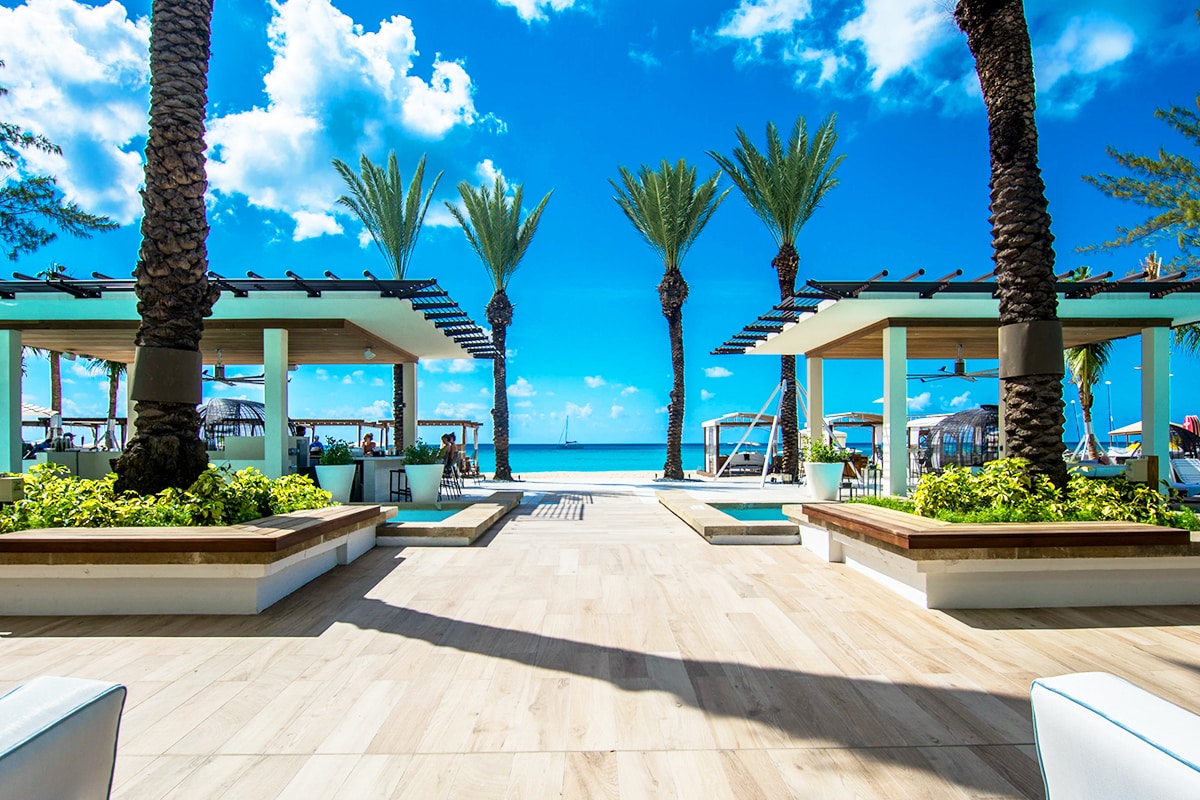 Cayman Islands beach front hotel