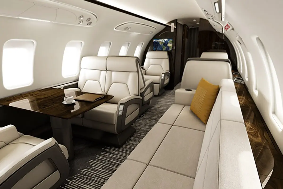 Bombardier Challenger 650 Interior